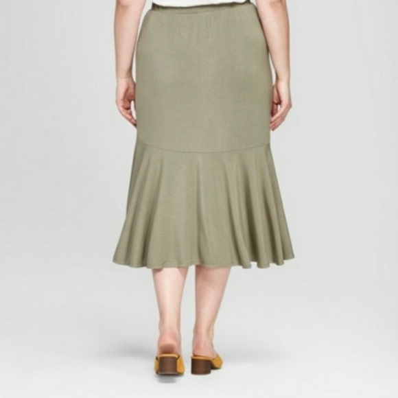 🆕 Ava & Viv Asymmetrical Skirt 4X NWOT - Picture 2 of 4